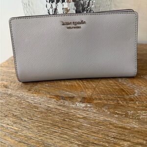 Kate Spade Light Gray Wallet